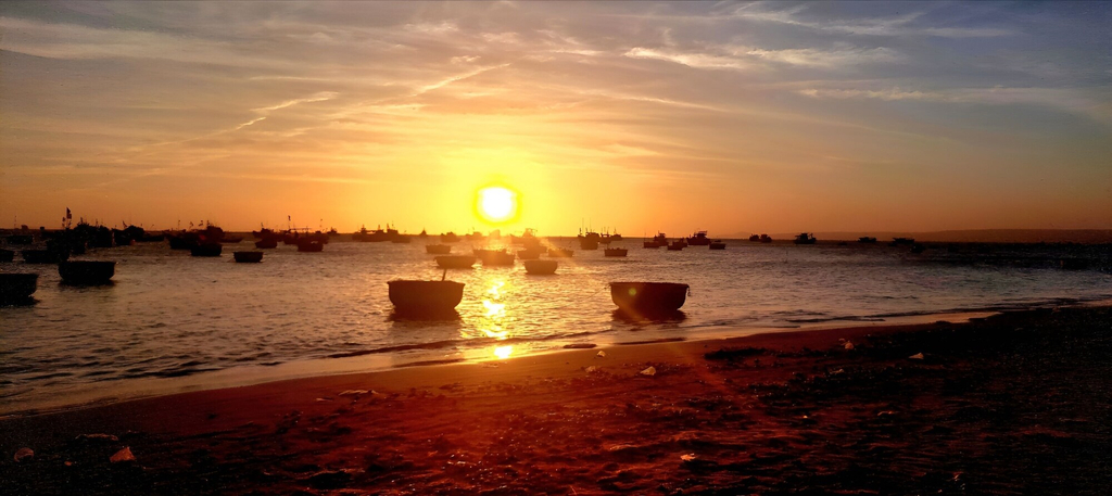 View from property 3, PHO Homestay Fishing Village, Phan Thiết