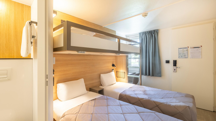 Bedroom 4, PREMIERE CLASSE VILLEPINTE CENTRE - Parc des Expositions, Seine-Saint-Denis