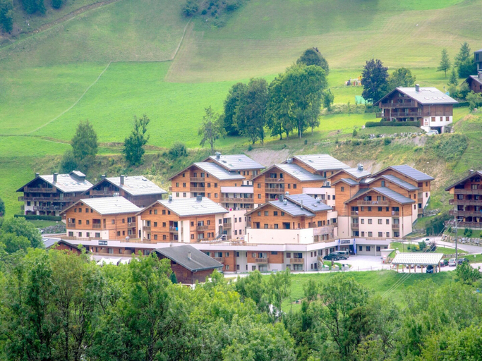 View from property 2, Apartment in Beaufort With Spa & Heated Pool, Savoie