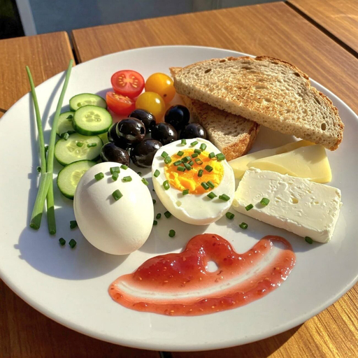 Breakfast meal 4, Xetai Royal Hotel & Restaurant, Baku