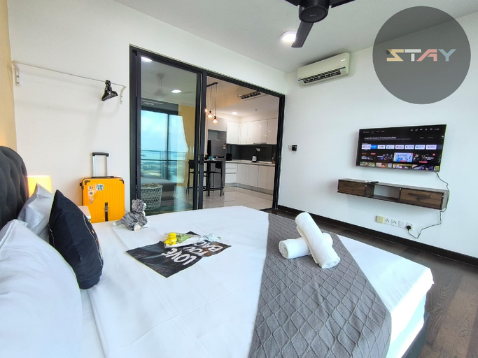 Bedroom 2, Almas Netflix 100mbps By STAY, Johor Bahru