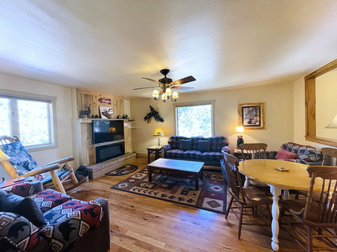 Living area, Bear House -- Ev #3073 5 Bedroom Home by RedAwning, Larimer