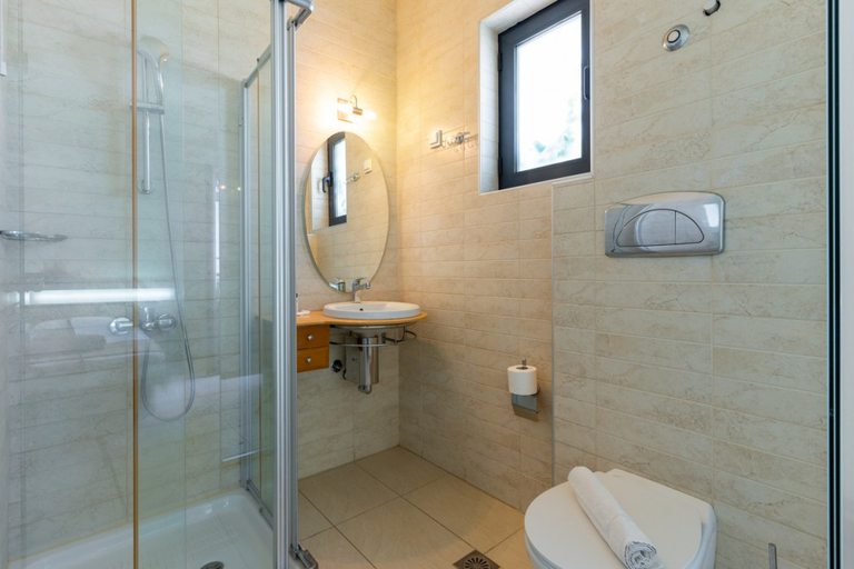 Bathroom 4, Eva Bay Resort, Crete
