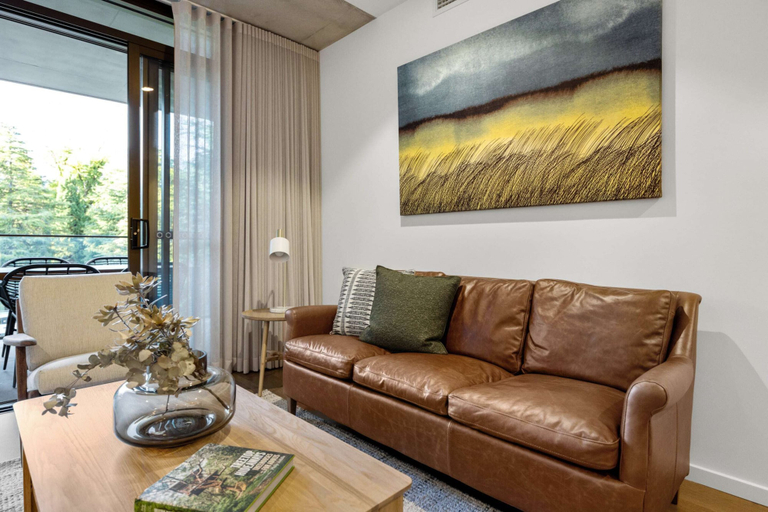 Living area, Luxe 2-bed Inner-city Abode With Alfresco Dining, Canberra