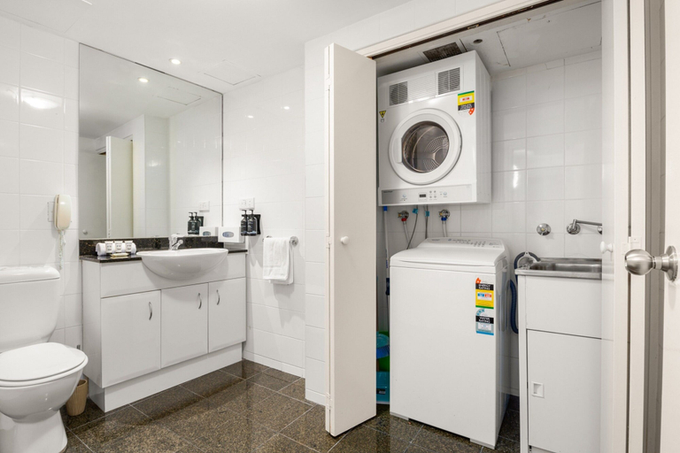 Bathroom 3, Contemporary 1-bed First Floor Unit With Pool, Sydney
