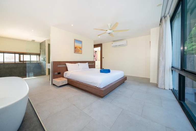 Bedroom 3, Contemporary Triplex Mountain - Pool Villa Cedrix , Pulau Phuket