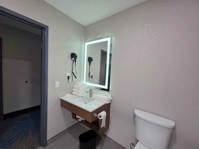 Bathroom 4, Days Inn & Suites by Wyndham Brandon Amphitheater, Rankin