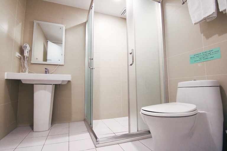 Bathroom, Hotel 6 - Ximen, Taipei City