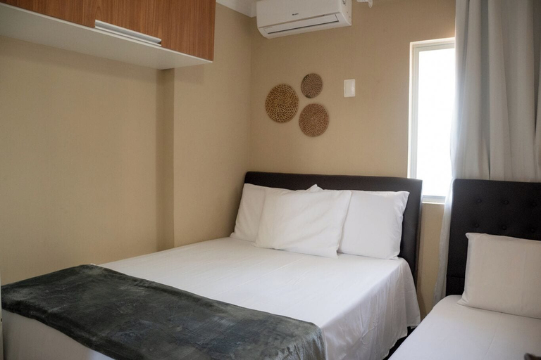 Room 4, Apto com Varanda Vista e Piscina em Maragogi, São José da Coroa Grande