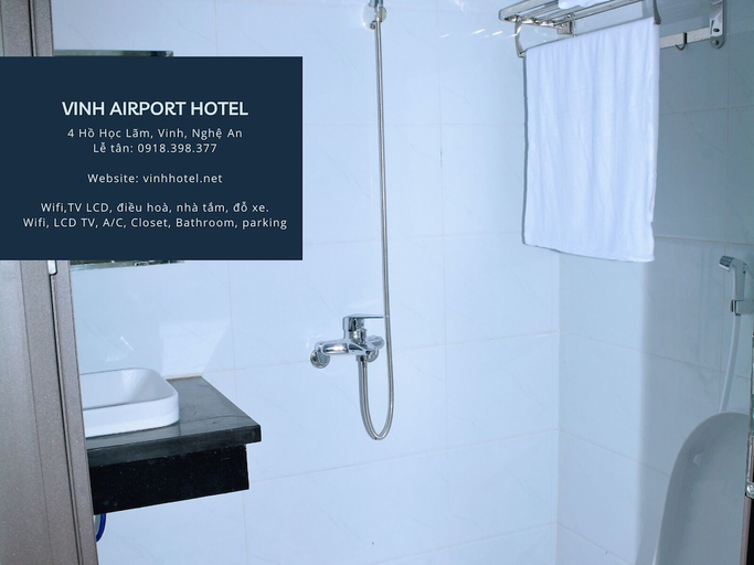 Bathroom, Vinh Airport Hotel, Vinh
