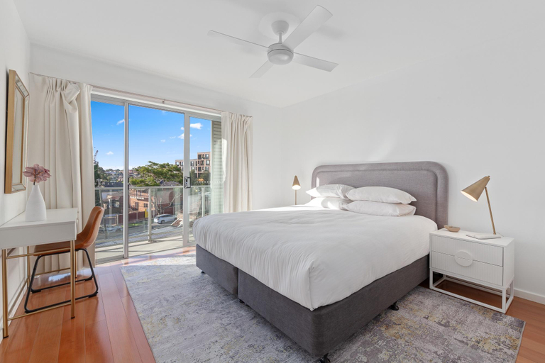 Bedroom 4, Bright 2-Bed Apartment with Balcony & Garage, Sydney