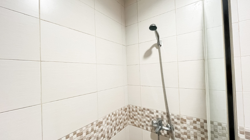 Bathroom 3, Good Choice and Cozy Studio at Tamansari Iswara Apartment By Travelio, Bekasi