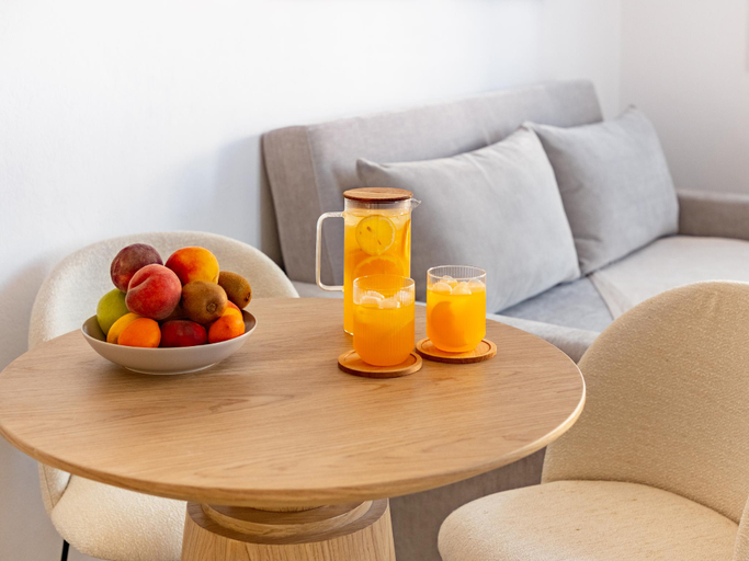 Food & Drinks, Sanders Paros Gardens - Smart 1-Bdr Apt w Patio, South Aegean