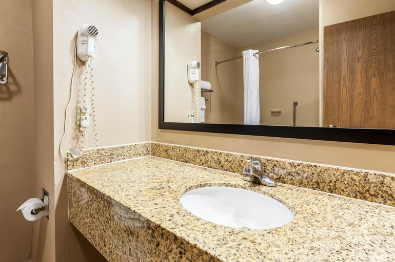 Bathroom 3, Quality Inn Clarksdale MS, Coahoma