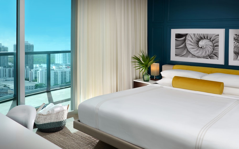 Bedroom 3, Sole Miami A Noble House Resort, Miami-Dade