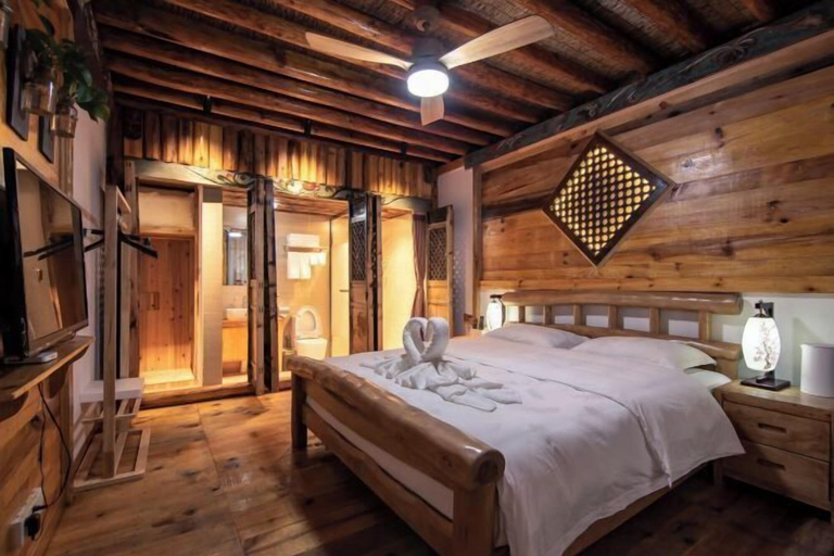 Bedroom 2, Tinglan Xiaoju Inn, Dali Bai
