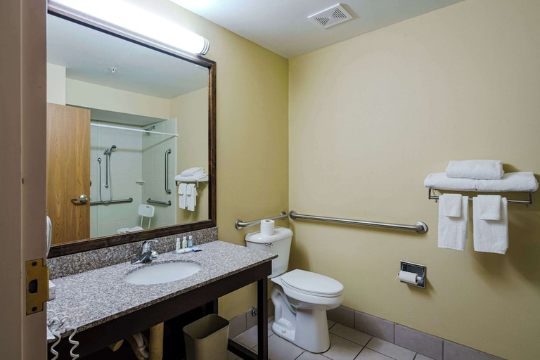 Bathroom 3, Quality Inn I-75 West Chester-North Cincinnati, Butler