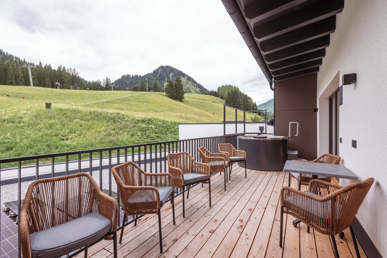 Balcony view 3, Bergresort Berwanger Hof by ALPS RESORTS, Reutte