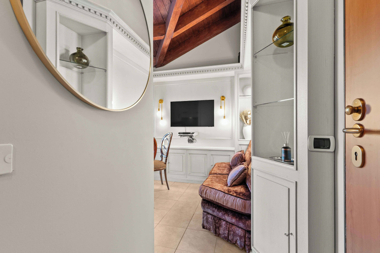 Living area 2, Stylish Penthouse in Sesto San Giovanni, Milano