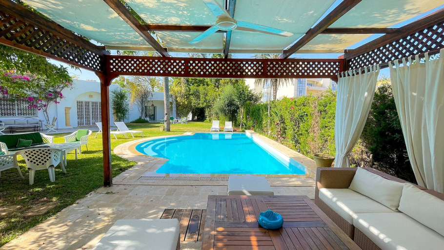 Room 3, Residence Jannet Oasis Pour 16 en Bord de mer, Hammamet
