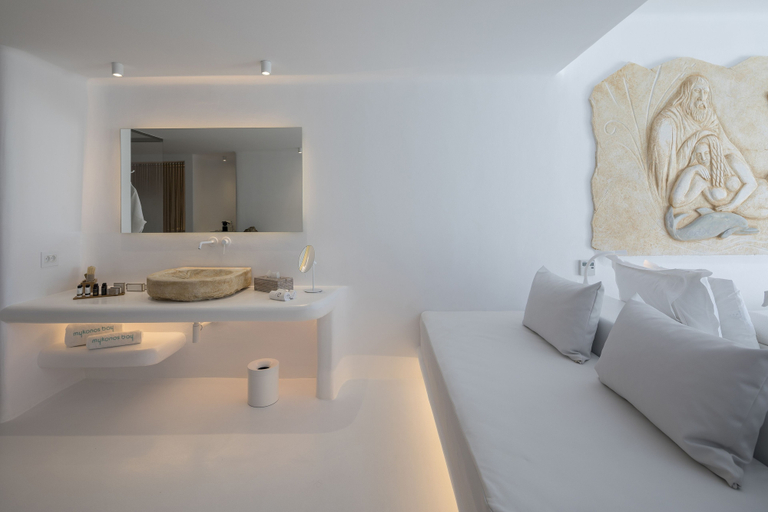 Bathroom 4, Mykonos Bay Resort and Villas, South Aegean