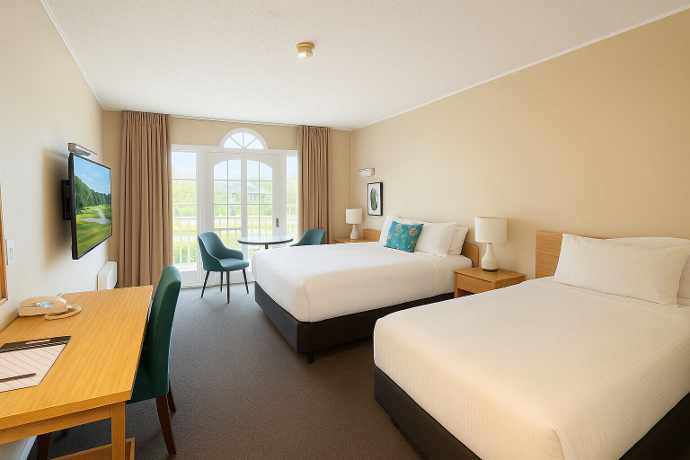 Bedroom 2, Wallaceville House Motor Lodge, Upper Hutt