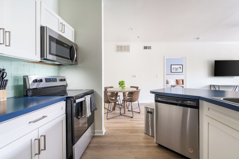 Private kitchen 5, Landing Apartments - Corpus Christi, Nueces