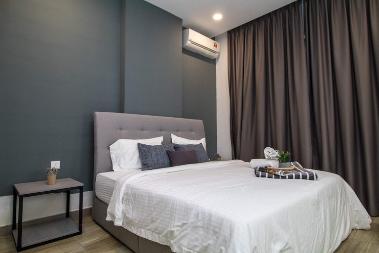 Bedroom 3, The Octagon Ipoh byPlush, Kinta