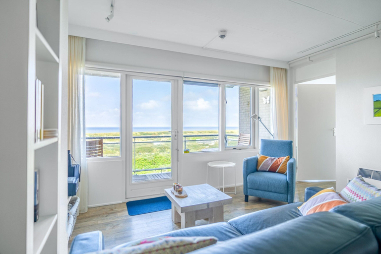 Living room 4, 2 Person Apartment With sea View, Texel