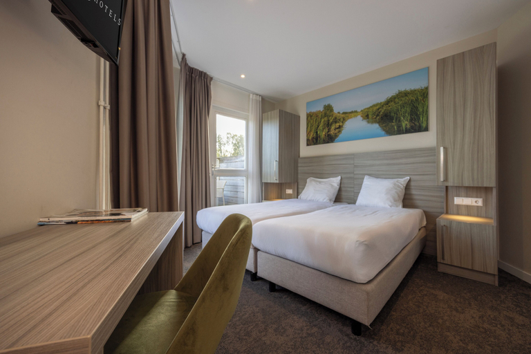 Bedroom 3, Fletcher Hotel Restaurant Spaarnwoude, Velsen