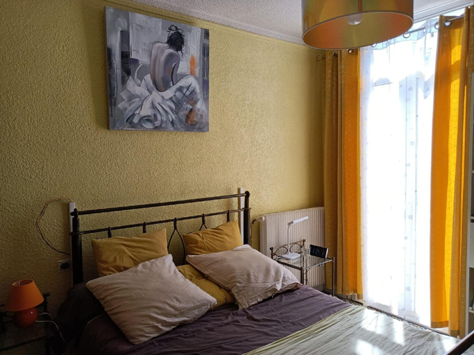 Bedroom 2, Hostel Élisée Perpignan, Pyrénées-Orientales