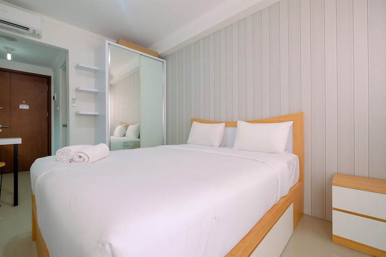 Bedroom 2, Modern And Simple Studio Signature Park Grande Apartment, Jakarta Timur