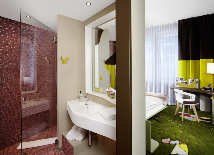 Bathroom 5, 25hours Hotel Zurich West, Zürich