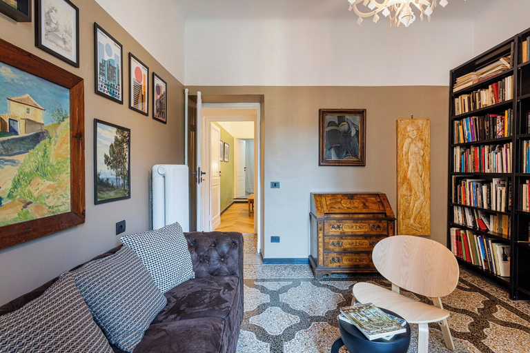 Living area 3, The Designer's Flat by Wonderful Italy, Genova
