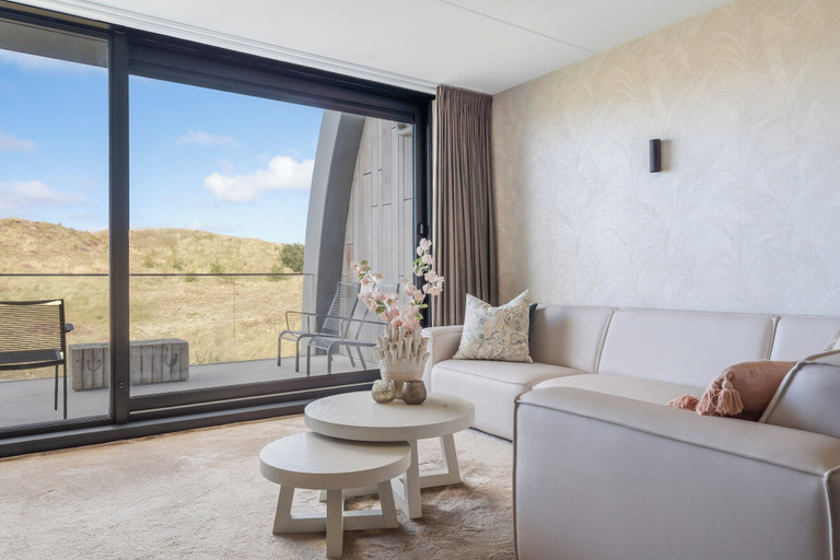 Living room 3, Lavish Apartment With Private Sauna, Zijpe
