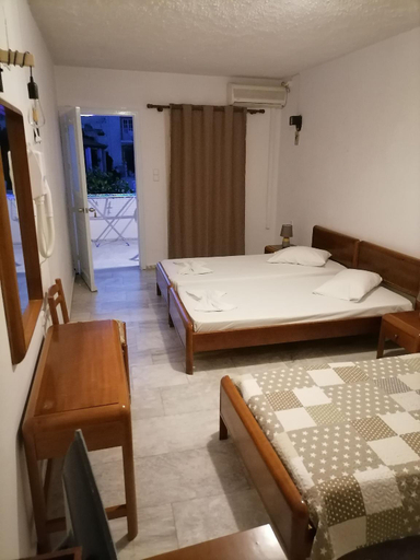 Bedroom, Katerina Apartments, South Aegean