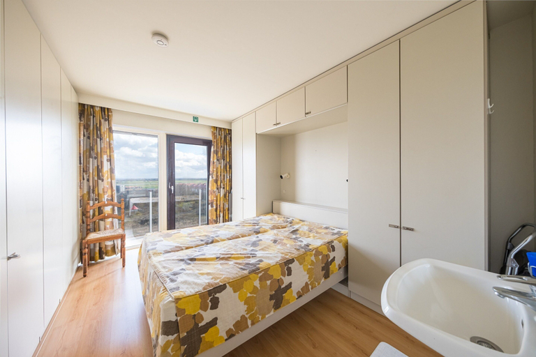 Bedroom 5, Apartment on the 8th Floor With sea View, West-Vlaanderen