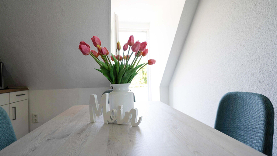 Private kitchen 5, Helle Ferienwohnung in Bensersiel, Wittmund