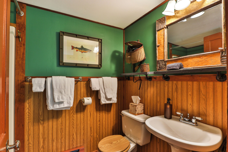 Bathroom 5, Lake Placid Stagecoach Inn, Essex
