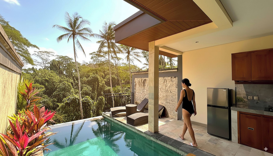 Pool 5, AKA Valley Ubud Villas, Gianyar