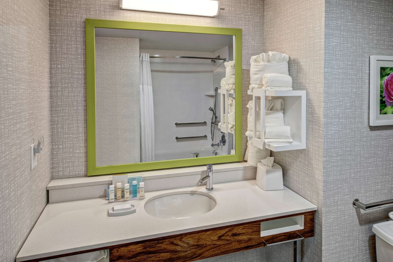 Bathroom 4, Hampton Inn New Albany Louisville West, Floyd