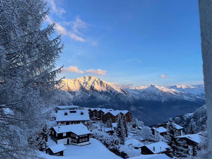 Room 5, 6 Person ski in out Apartment Great Views Garage, Martigny