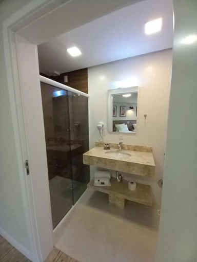 Bathroom 4, Augusta Centro Hotel, Canela