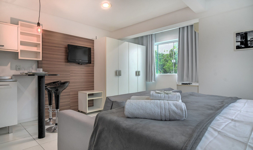 Bedroom 3, SPTs Studios Convenientes em Blumenau, Blumenau