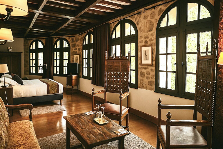 Bedroom 4, Château de la Caze, Lozère
