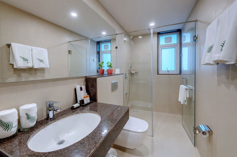 Bathroom 4, The Fern Habitat Candolim Goa, North Goa