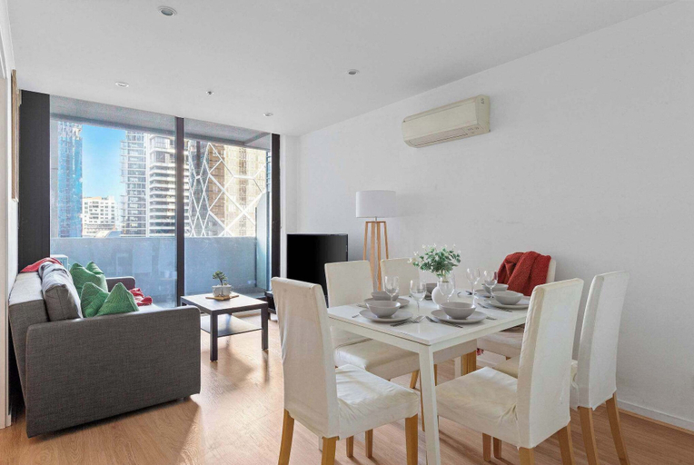 Interior 2, 2BR Apt Next to Melbourne Central With City Views, Melbourne