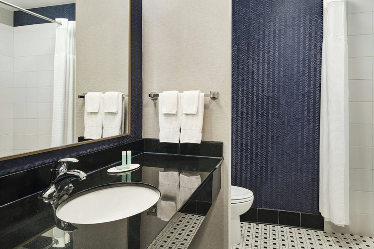 Bathroom 4, Fairfield Inn & Suites by Marriott Gillette, Campbell