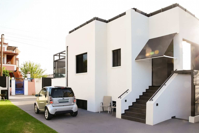 Room 3, White and Black Cozy Suite in Aegina, Attica