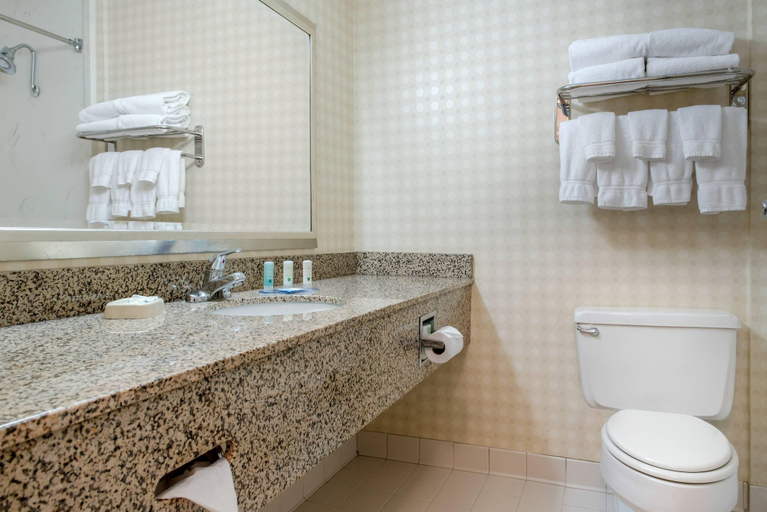 Bathroom 4, Quality Hotel Conference Center Cincinnati Blue Ash, Hamilton
